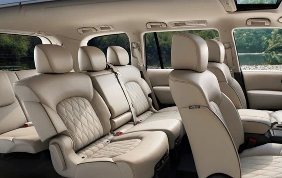 2023 Nissan Armada showing 8 seats | Bob Allen Nissan in Danville KY