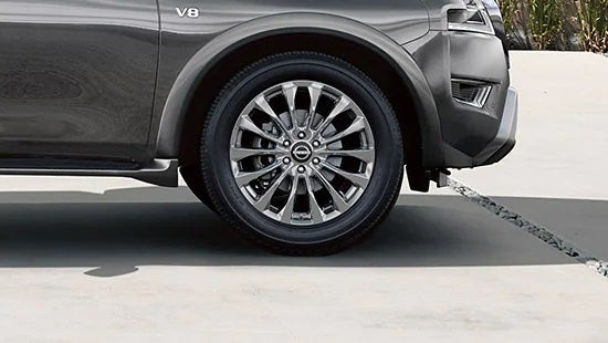 2023 Nissan Armada wheel and tire | Bob Allen Nissan in Danville KY